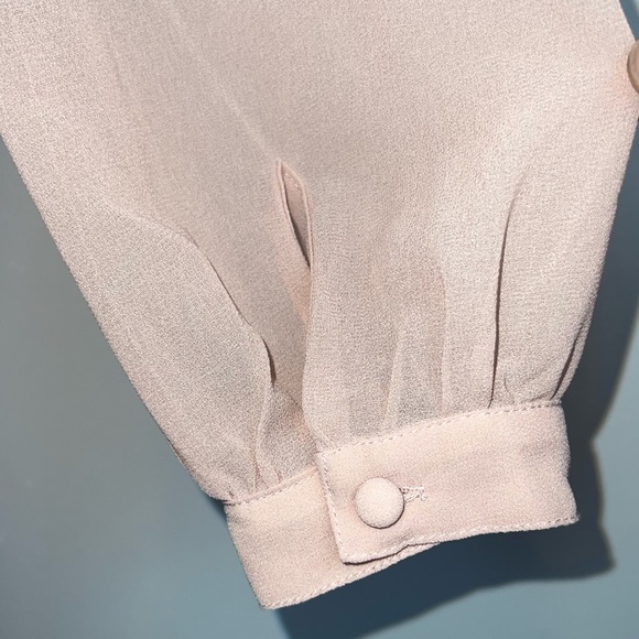 Lulus Wondrous Water Lilies Blush Pink Maxi Dress size Small - Picture 13 of 16